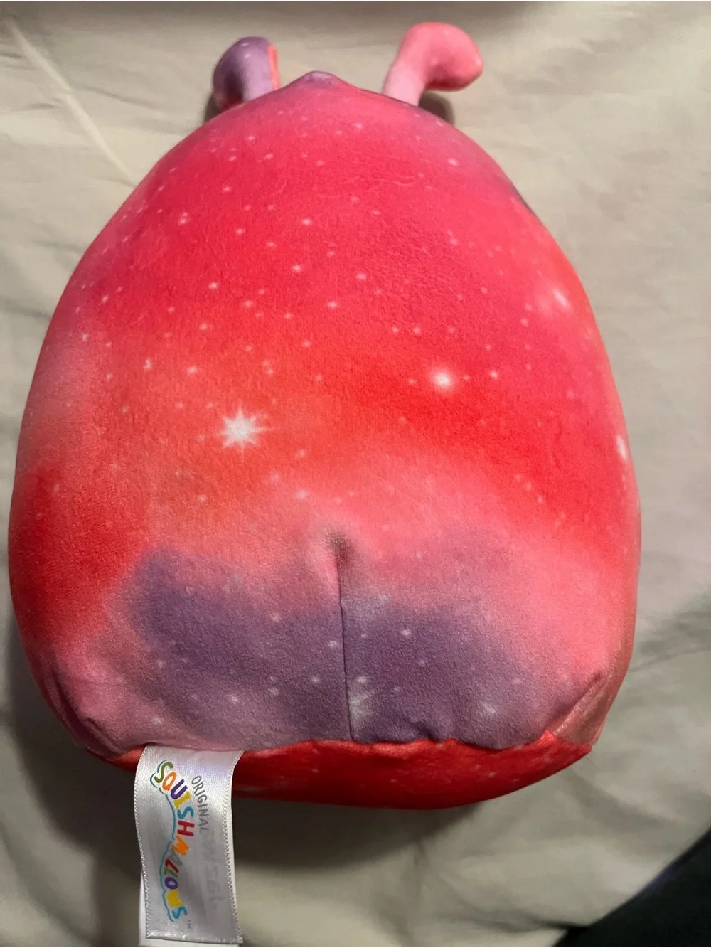 Squishmallows Pink Purple Galaxy Heart Plush Pillow